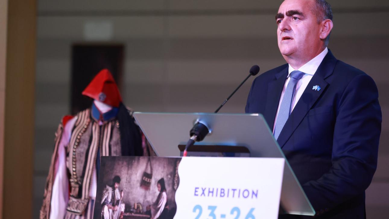 Εγκαίνια έκθεσης Μπελέρη στο Ευρωκοινοβούλιο: Ιστορία, πολιτισμός και παραδοσιακά ελληνικά προϊόντα 