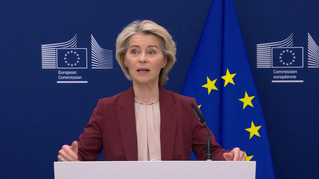 Τέλος στις εισαγωγές ρωσικού αερίου: Η Φον ντερ Λάιεν χαιρετίζει μια «νέα εποχή» ενεργειακής ανεξαρτησίας έναντι της Μόσχας